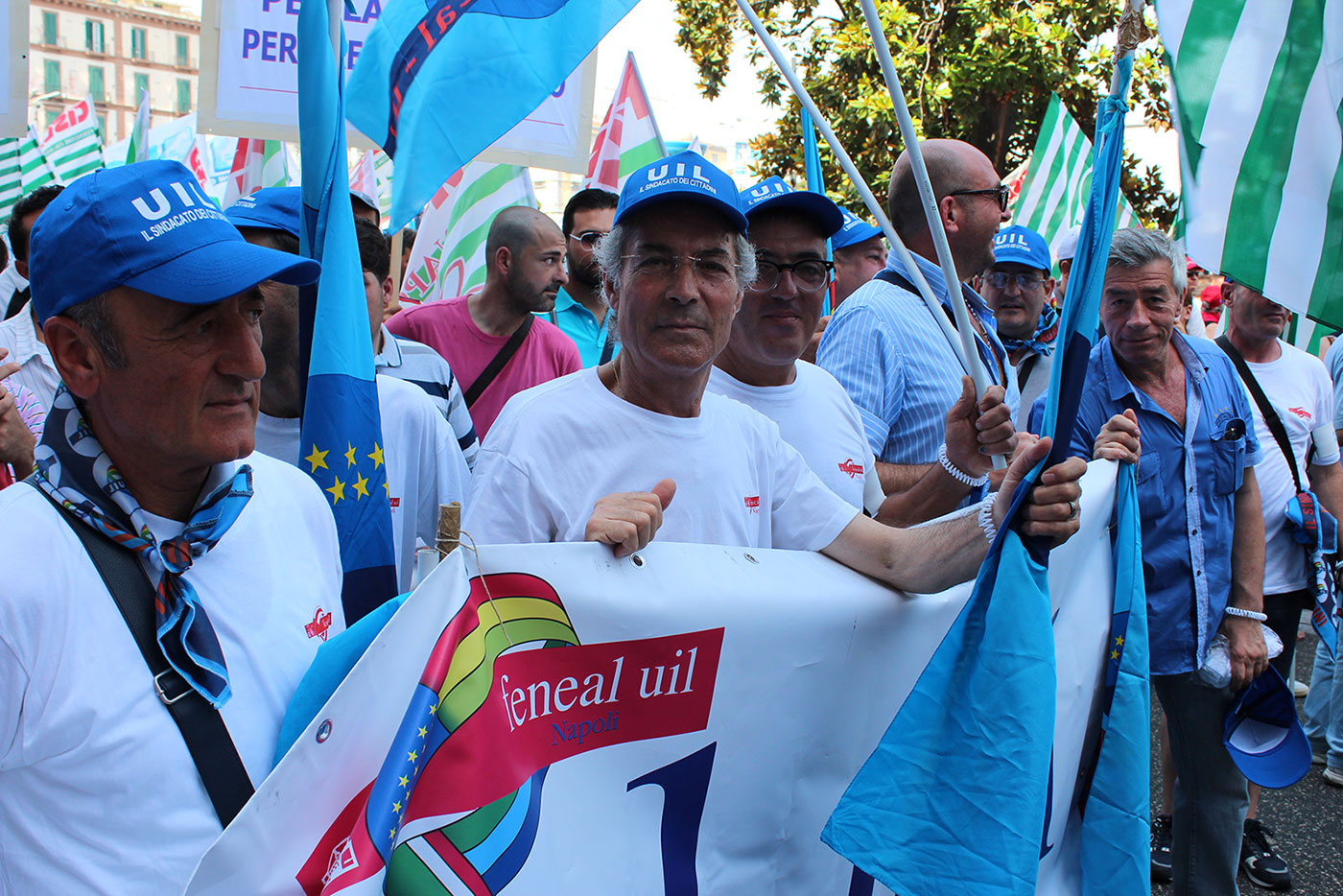 Corteo unitario - Lavoro, equità, legalità 2- Napoli 2 luglio 2012